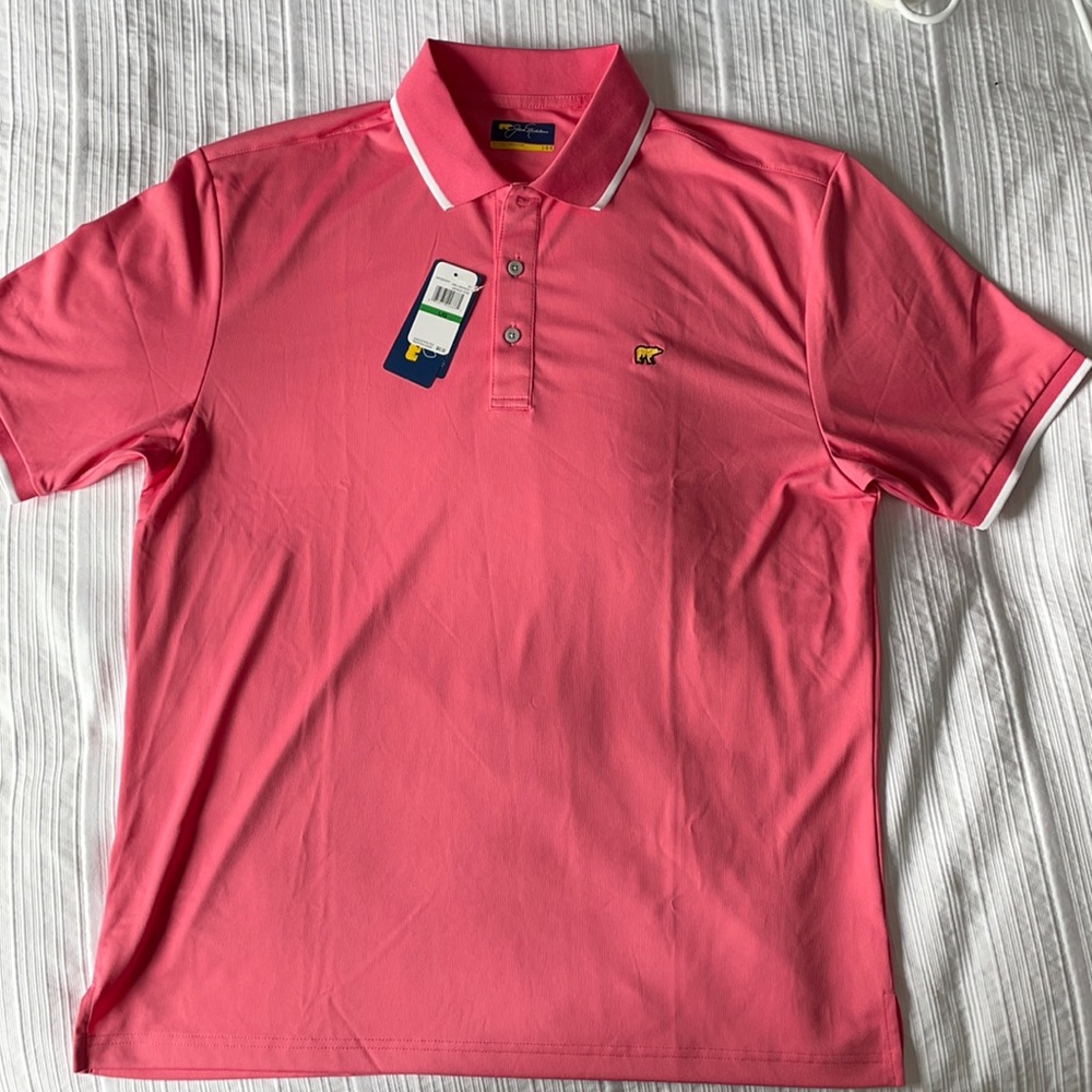 Pink Lemonade Jack Nicklaus Golf Shirt [NWT]